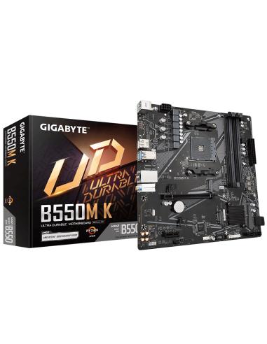 PB AMD SAM4 GIGABYTE B550M K 4DDR4 4SATA3 2M2 HDMI DP MATX