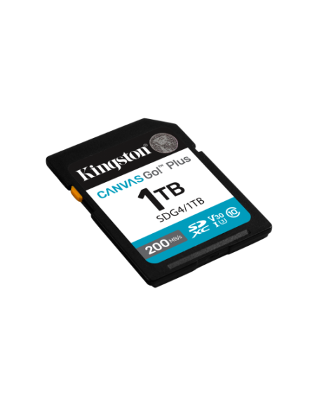 Kingston Technology 1TB SDXC Canvas Go Plus Gen4 200MB/s C10 UHS-I U3 V30