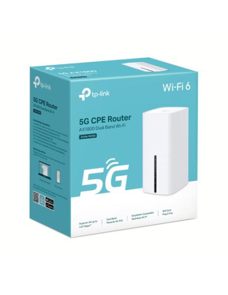 TP-Link Archer NX200 router inalámbrico Gigabit Ethernet Doble banda (2,4 GHz / 5 GHz) 5G Blanco