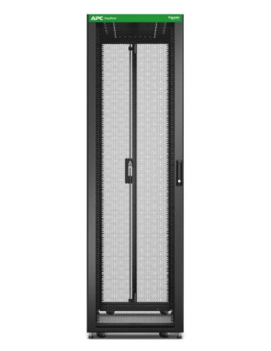 APC Easy Rack 600mm/42U/1000mm , with Roof, Side panel Rack o bastidor independiente Negro