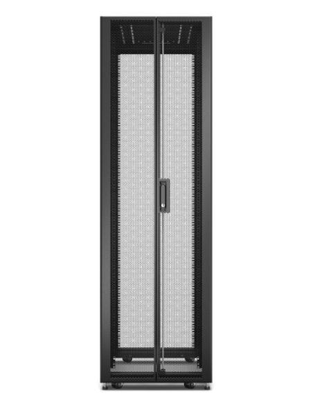 APC Easy Rack 600mm/42U/1000mm , with Roof, Side panel Rack o bastidor independiente Negro