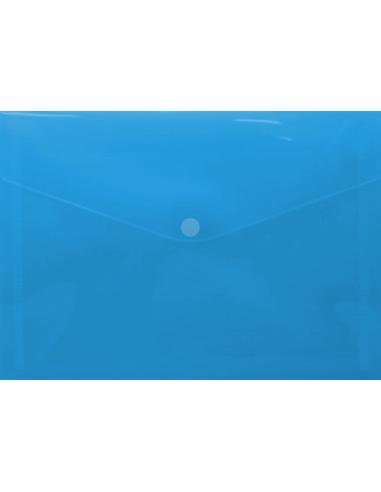 SOBRE PORTADOCUMENTOS CON VELCRO A4 AZUL POLIPROPILENO INGRAF 332731