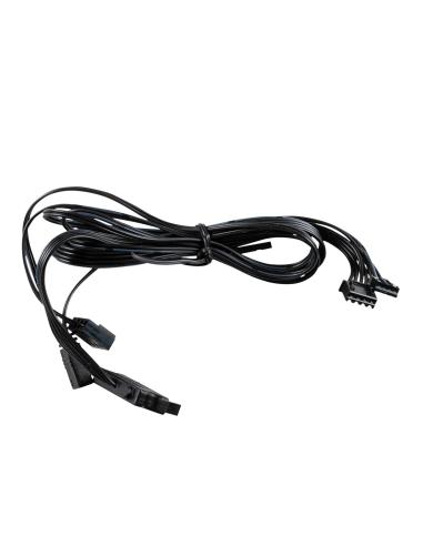 VENTILADOR CAJA ADICIONAL 12X12 UNYKA 3X120MM GAMING CANDY 30ARGB RING LED 51801