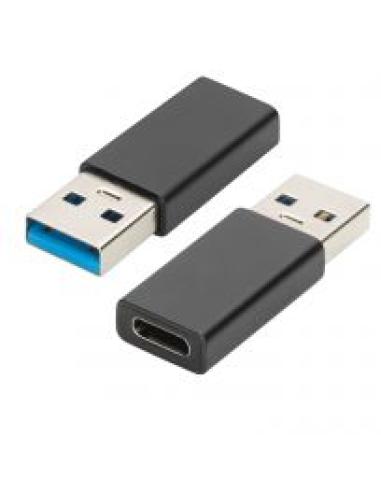 ADAPTADOR EWENT USB TIPO-C HEMBRA A USB-A MACHO 3.0 EW9650
