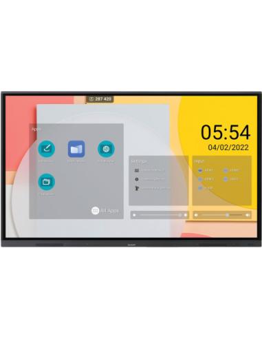 Sharp PN-L652B 165,1 cm (65") 3840 x 2160 Pixeles LCD Negro