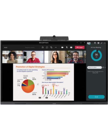 Sharp PN-L652B 165,1 cm (65") 3840 x 2160 Pixeles LCD Negro