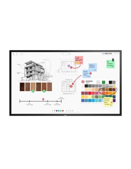 NEC MultiSync M751 IGB pizarra blanca interactiva 190,5 cm (75") 3840 x 2160 Pixeles Pantalla táctil Negro