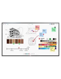 NEC MultiSync M651 IGB Panel plano interactivo 165,1 cm (65") LCD 500 cd / m² 4K Ultra HD Negro Pantalla táctil 24/7