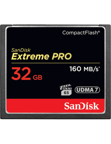 Sandisk 32GB Extreme Pro CF 160MB/s memoria flash CompactFlash