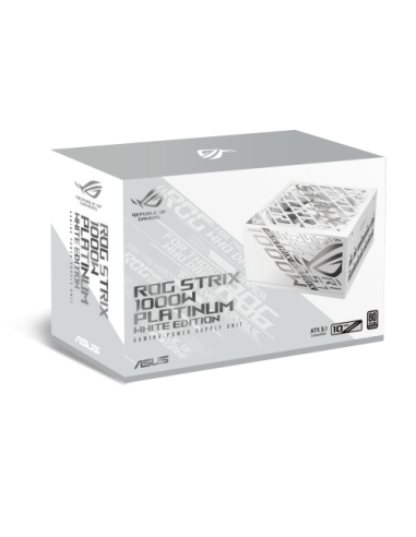 ASUS ROG -STRIX-1000P-GAMING-WHITE unidad de fuente de alimentación 1000 W 20+4 pin ATX ATX Blanco