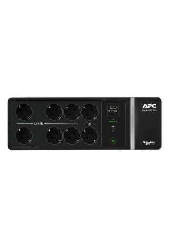 APC BE500G2-GR sistema de alimentación ininterrumpida (UPS) En espera (Fuera de línea) o Standby (Offline) 0,5 kVA 300 W