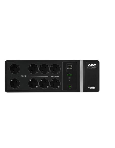 APC BE500G2-GR sistema de alimentación ininterrumpida (UPS) En espera (Fuera de línea) o Standby (Offline) 0,5 kVA 300 W