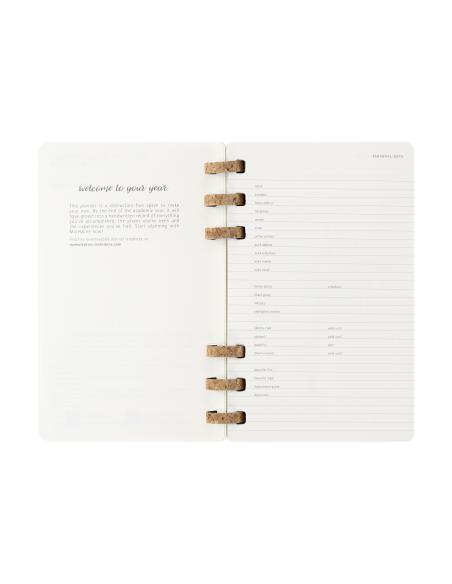 AGENDA 12M 2026 ESPIRAL ACADEMICA L (13 X 21 CM) NEGRA TAPA BLANDA MOLESKINE DSSPB12AMWH3Y26