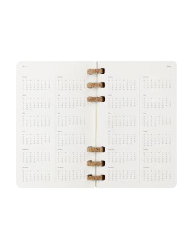 AGENDA 12M 2026 ESPIRAL ACADEMICA L (13 X 21 CM) NEGRA TAPA BLANDA MOLESKINE DSSPB12AMWH3Y26