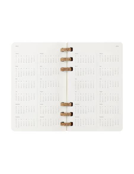 AGENDA 12M 2026 ESPIRAL ACADEMICA L (13 X 21 CM) NEGRA TAPA BLANDA MOLESKINE DSSPB12AMWH3Y26