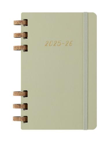AGENDA 12M 2026 ESPIRAL ACADEMICA L (13 X 21 CM) KIWI TAPA DURA MOLESKINE DHSPK5212AMWH3Y26
