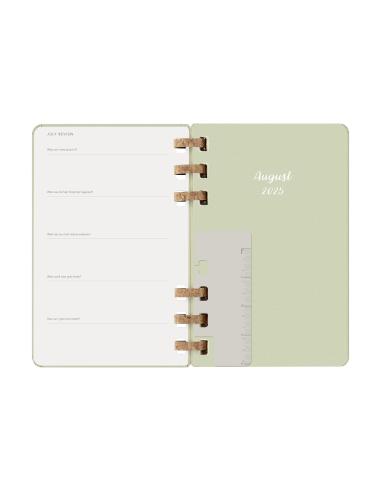 AGENDA 12M 2026 ESPIRAL ACADEMICA L (13 X 21 CM) KIWI TAPA DURA MOLESKINE DHSPK5212AMWH3Y26