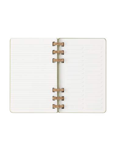 AGENDA 12M 2026 ESPIRAL ACADEMICA L (13 X 21 CM) KIWI TAPA DURA MOLESKINE DHSPK5212AMWH3Y26