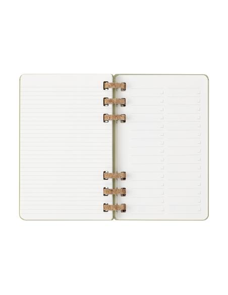 AGENDA 12M 2026 ESPIRAL ACADEMICA L (13 X 21 CM) KIWI TAPA DURA MOLESKINE DHSPK5212AMWH3Y26
