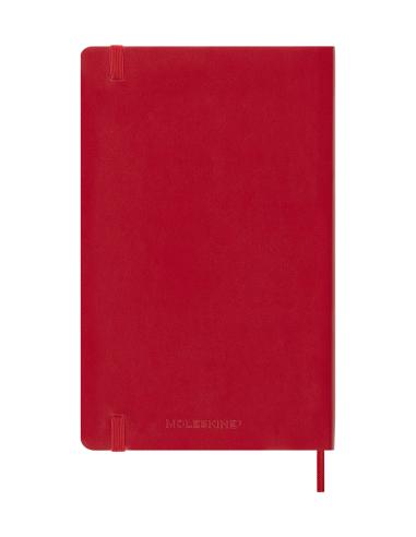 AGENDA 18M 2025-2026 SEMANAL L (13 X 21 CM) ROJO TAPA BLANDA MOLESKINE DSF218WN3Y26