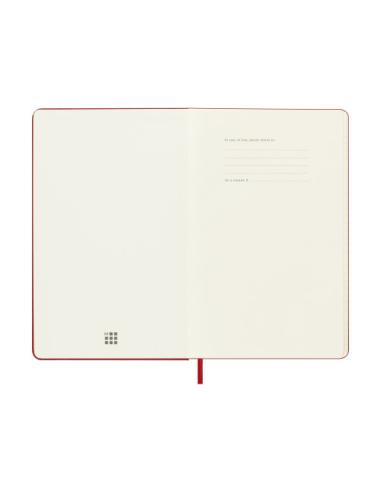 AGENDA 18M 2025-2026 SEMANAL L (13 X 21 CM) ROJO TAPA DURA MOLESKINE DHF218WN3Y26