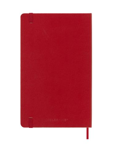 AGENDA 18M 2025-2026 SEMANAL L (13 X 21 CM) ROJO TAPA DURA MOLESKINE DHF218WN3Y26