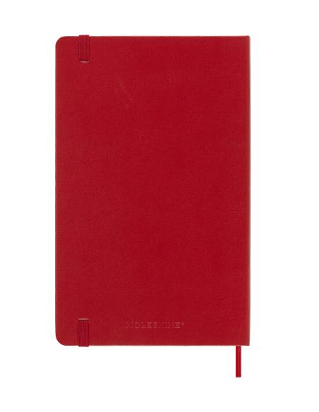 AGENDA 18M 2025-2026 SEMANAL L (13 X 21 CM) ROJO TAPA DURA MOLESKINE DHF218WN3Y26