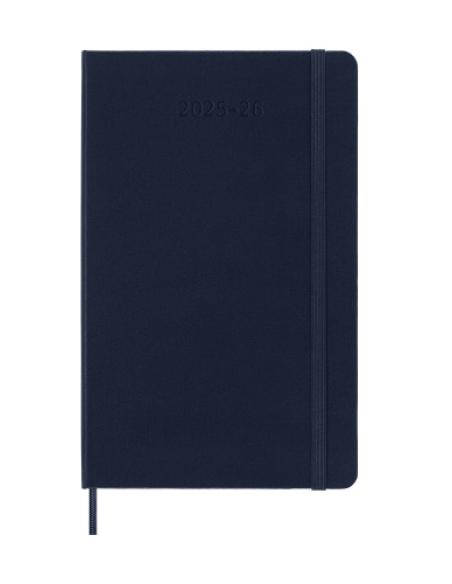 AGENDA 18M 2025-2026 SEMANAL L (13 X 21 CM) AZUL ZAFIRO TAPA DURA MOLESKINE DHB2018WN3Y26