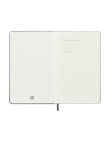 AGENDA 18M 2025-2026 SEMANAL L (13 X 21 CM) AZUL ZAFIRO TAPA DURA MOLESKINE DHB2018WN3Y26