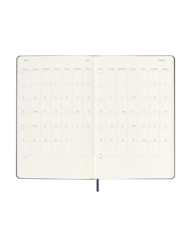 AGENDA 18M 2025-2026 SEMANAL L (13 X 21 CM) AZUL ZAFIRO TAPA DURA MOLESKINE DHB2018WN3Y26