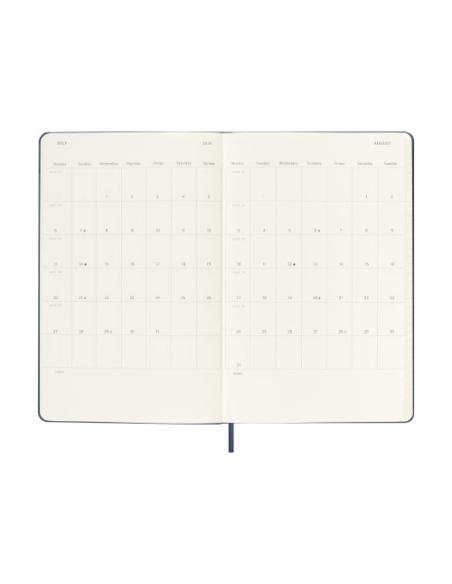 AGENDA 18M 2025-2026 SEMANAL L (13 X 21 CM) AZUL ZAFIRO TAPA DURA MOLESKINE DHB2018WN3Y26