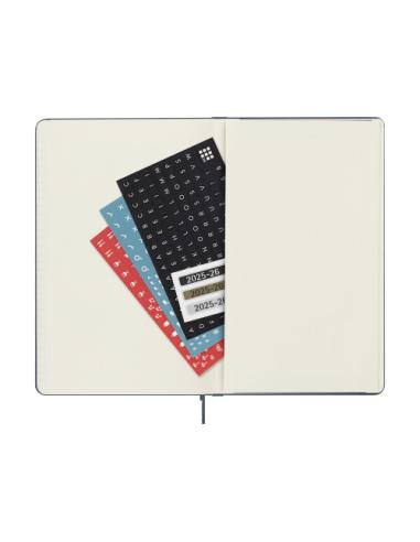 AGENDA 18M 2025-2026 SEMANAL L (13 X 21 CM) AZUL ZAFIRO TAPA DURA MOLESKINE DHB2018WN3Y26