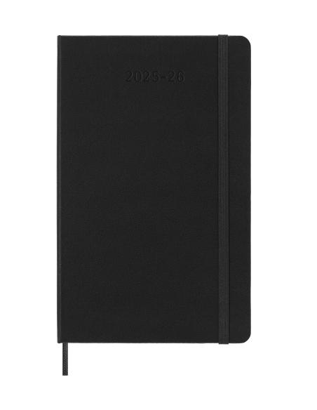 AGENDA 18M 2025-2026 SEMANAL L (13 X 21 CM) NEGRA TAPA DURA MOLESKINE DHB18WN3Y26