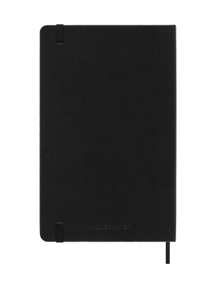 AGENDA 18M 2025-2026 SEMANAL L (13 X 21 CM) NEGRA TAPA DURA MOLESKINE DHB18WN3Y26