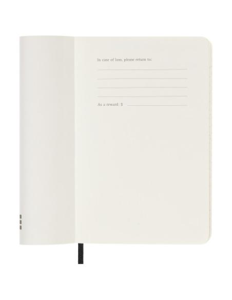 AGENDA 18M 2025-2026 SEMANAL P (9 X 14 CM) NEGRA TAPA BLANDA MOLESKINE DSB18WN2Y26
