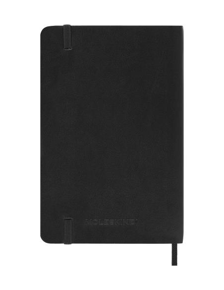AGENDA 18M 2025-2026 SEMANAL P (9 X 14 CM) NEGRA TAPA BLANDA MOLESKINE DSB18WN2Y26