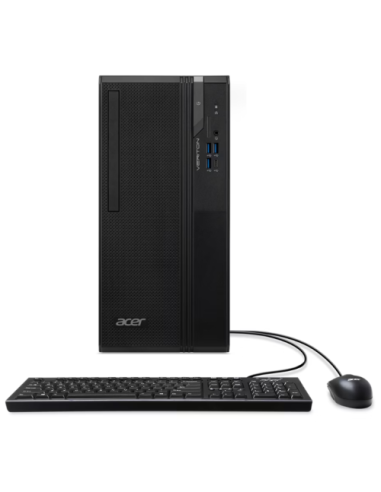 Acer Veriton VS2720G Intel® Core™ i3 i3-14100 8 GB DDR5-SDRAM 512 GB SSD Midi Tower PC Negro