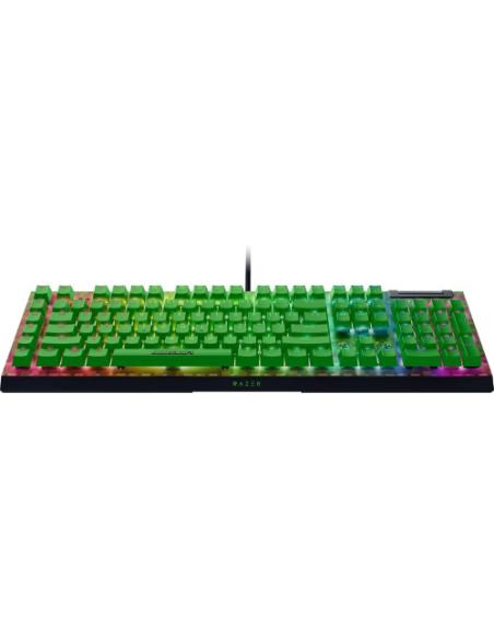 TECLADO RAZER BLACKWIDOW V4 X GREEN SWITCH (US LAYOUT) (RZ03-04704100-R3M1)