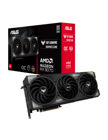 ASUS TUF Gaming TUF-RX9070-O16G-GAMING AMD Radeon RX 9070 16 GB GDDR6