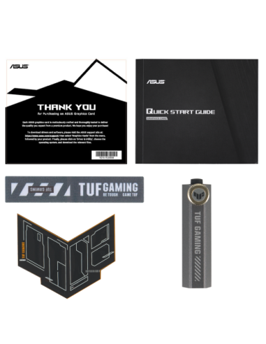 ASUS TUF Gaming TUF-RX9070-O16G-GAMING AMD Radeon RX 9070 16 GB GDDR6