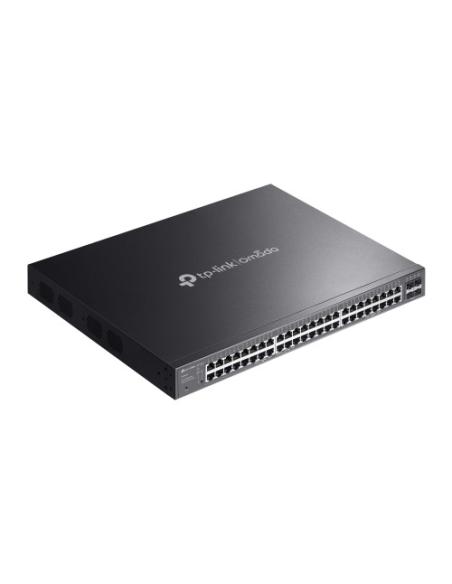 TP-Link Omada SG2452LP switch Gestionado L2/L2+ Gigabit Ethernet (10/100/1000) Energía sobre Ethernet (PoE) 1U Negro