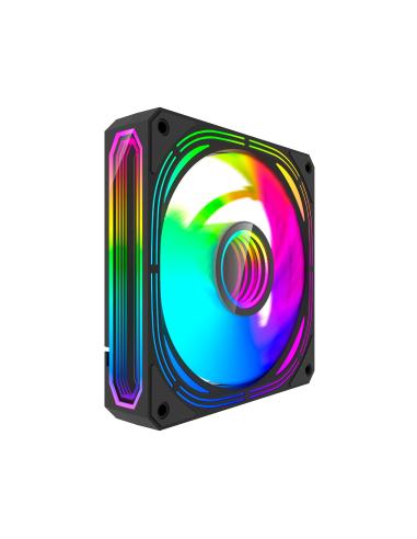 VENTILADOR CAJA ADICIONAL 12X12 ARGB COOLBOX KIT 4 INFINITY PRO COO-VAU-ARX4