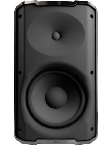LD SYSTEMS INTEGRATION SERIE DQOR (LDDQOR8B) 8" TWO-WAY PASSIVE INDOOR/OUTDOOR INSTALLATION LOUDSPEAKER 8 OHM, BLACK WARRANTY 5 