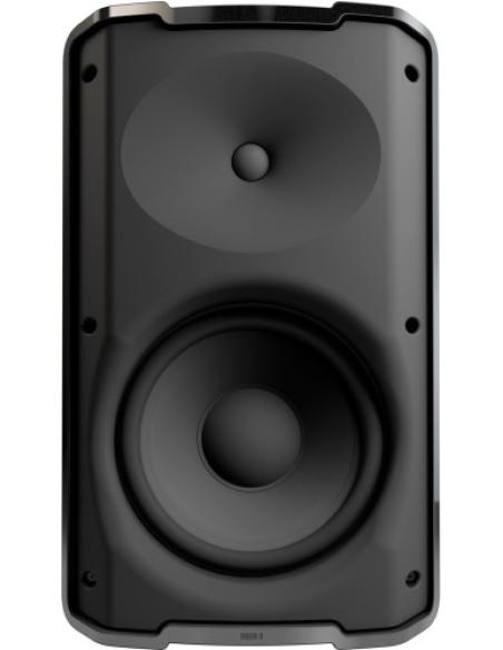 LD SYSTEMS INTEGRATION SERIE DQOR (LDDQOR8B) 8" TWO-WAY PASSIVE INDOOR/OUTDOOR INSTALLATION LOUDSPEAKER 8 OHM, BLACK WARRANTY 5 