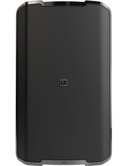 LD SYSTEMS INTEGRATION SERIE DQOR (LDDQOR8B) 8" TWO-WAY PASSIVE INDOOR/OUTDOOR INSTALLATION LOUDSPEAKER 8 OHM, BLACK WARRANTY 5 