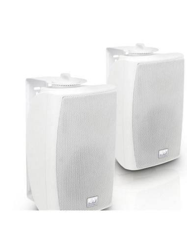 LD SYSTEMS INTEGRATION SERIE CONTRACTOR (LDCWMS42W100V) 4" 2-WAY WALL MOUNT SPEAKER 100 V WHITE (PAIR) WARRANTY 2 YEARS (PU4)