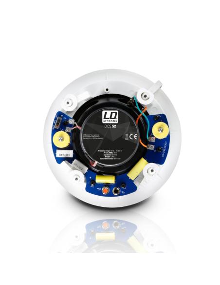 LD SYSTEMS INTEGRATION SERIE CONTRACTOR (LDCICS52) 5.25" 2-WAY IN-CEILING SPEAKER WARRANTY 2 YEARS (PU8)