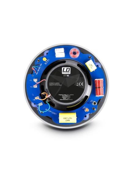 LD SYSTEMS INTEGRATION SERIE CONTRACTOR (LDCFL62) 6.5" FRAMELESS 2-WAY IN-WALL SPEAKER WARRANTY 2 YEARS (PU6)
