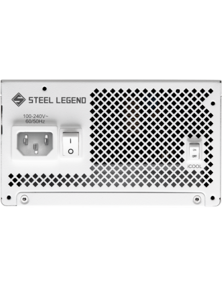 Asrock SL-850GW Steel Legend unidad de fuente de alimentación 850 W 20+4 pin ATX ATX Blanco