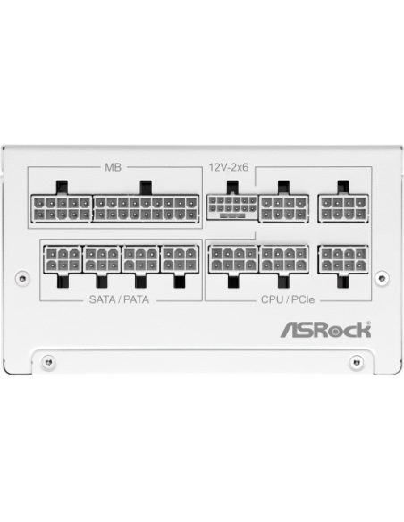 Asrock SL-850GW Steel Legend unidad de fuente de alimentación 850 W 20+4 pin ATX ATX Blanco
